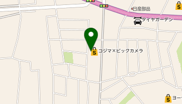 コジマ&times;ビックカメラ鹿沼店の地図画像