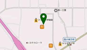 コジマ&times;ビックカメラスマーク伊勢崎店の地図画像