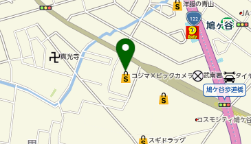 コジマ&times;ビックカメラ鳩ヶ谷店の地図画像