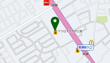 コジマ&times;ビックカメラアクロスプラザ三芳店の地図画像