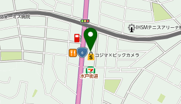 コジマ&times;ビックカメラ松戸店の地図画像