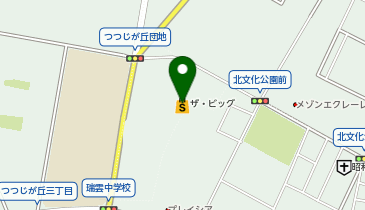 コジマ&times;ビックカメライオン昭島ショッピングセンター店の地図画像