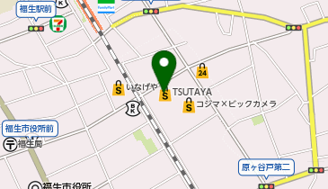 コジマ&times;ビックカメラ福生店の地図画像