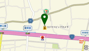 コジマ&times;ビックカメラ沼津店の地図画像