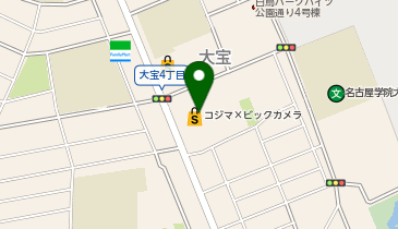 コジマ&times;ビックカメラ熱田店の地図画像