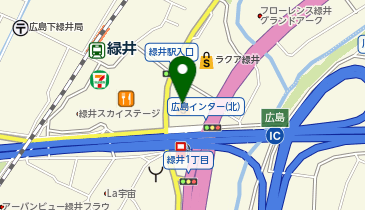 コジマ&times;ビックカメラ広島インター緑井店の地図画像