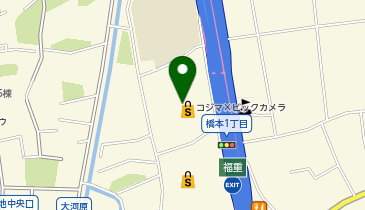 コジマ&times;ビックカメラ福岡西店の地図画像