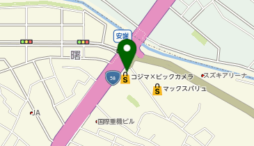コジマ&times;ビックカメラ那覇店の地図画像