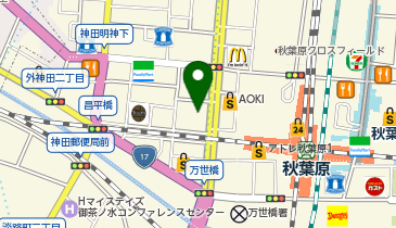 ソフマップAKIBA アミューズメント館の地図画像
