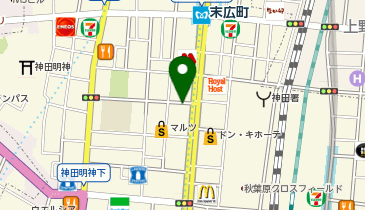ソフマップAKIBA U-SHOPの地図画像