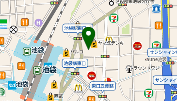 ソフマップ池袋店の地図画像