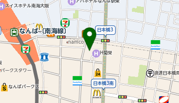 ソフマップなんば店の地図画像