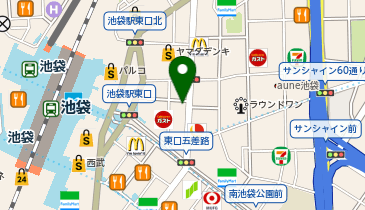 アニメガ&times;ソフマップ 池袋店の地図画像
