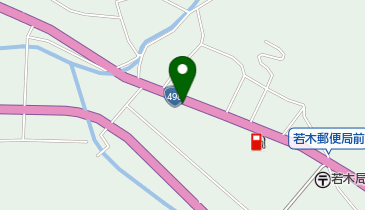若木SS/さがの地図画像