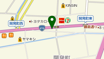 福井SS/福井経済連の地図画像