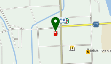 JASS-PORT西郷SS/ジェイエイ静岡燃料サービス(株)の地図画像