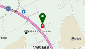 御船セルフ/上益城の地図画像