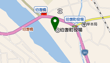 [EV]伯耆町役場 本庁舎の地図画像