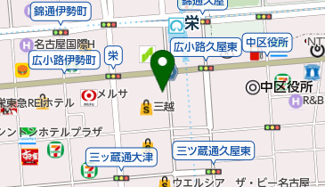 栄駅 愛知県 16番口 名古屋市中区 460 0008 の地図 アクセス 地点情報 Navitime