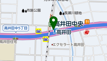 高井田駅(Osaka Metro) 2番口」(東大阪市--〒577-0063)の地図