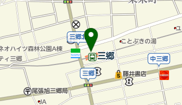 三郷駅 愛知県 東改札口 尾張旭市 4 0015 の地図 アクセス 地点情報 Navitime 三郷駅 愛知県 東改札口 尾張旭市 4 0015 の地図 アクセス 地点情報 Navitime