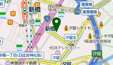 新橋駅 1D口」(港区--〒105-0021)の地図/アクセス/地点情報