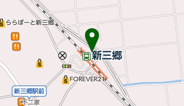 新三郷駅 東口 三郷市 341 0009 の地図 アクセス 地点情報 Navitime