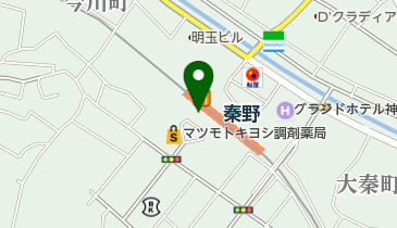 秦野駅 南口 秦野市 257 0011 の地図 アクセス 地点情報 Navitime