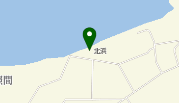 西の浜の地図画像