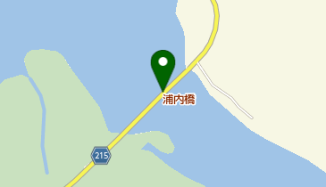 浦内橋の地図画像