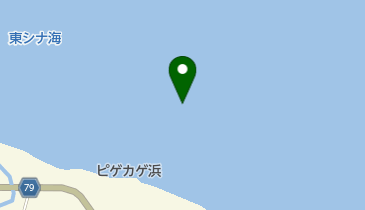 ピゲカゲ浜の地図画像