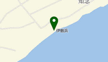 伊敷浜の地図画像