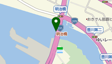 明治橋の地図画像