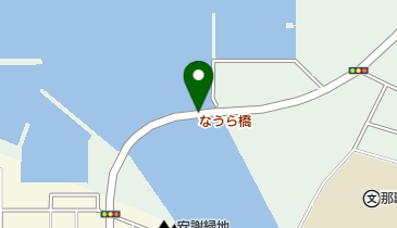 なうら橋の地図画像