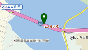 とよみ大橋の地図画像