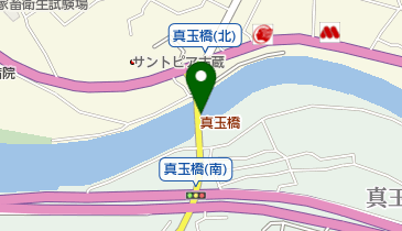 真玉橋の地図画像