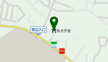 赤犬子宮の地図画像