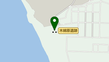木綿原遺跡の地図画像