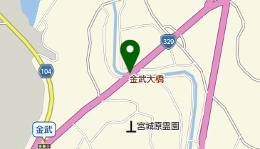 金武大橋の地図画像