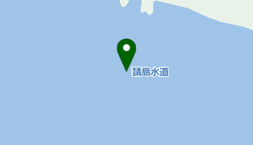 請島水道の地図画像