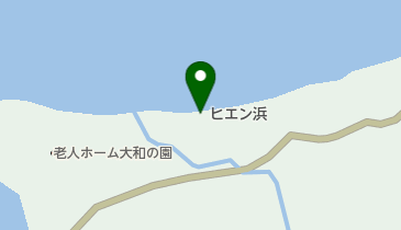 ヒエン浜の地図画像
