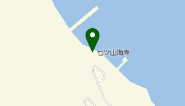 七ツ山海岸の地図画像