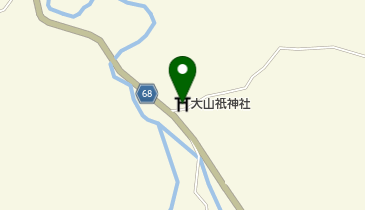 大山祇神社の地図画像