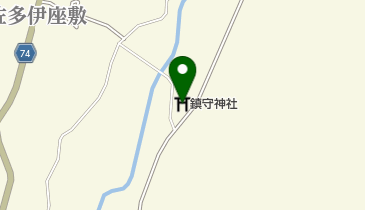 鎮守神社の地図画像