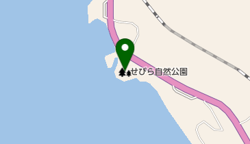 せびら自然公園の地図画像