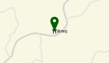 奥神社の地図画像