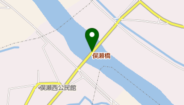 俣瀬橋の地図画像