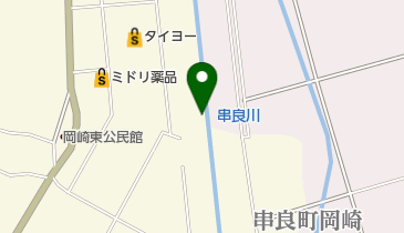 串良川の地図画像