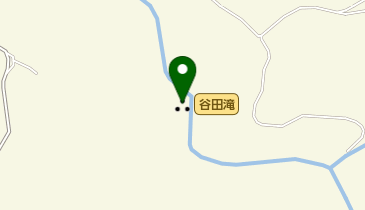 谷田滝の地図画像
