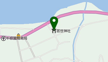 居世神社の地図画像